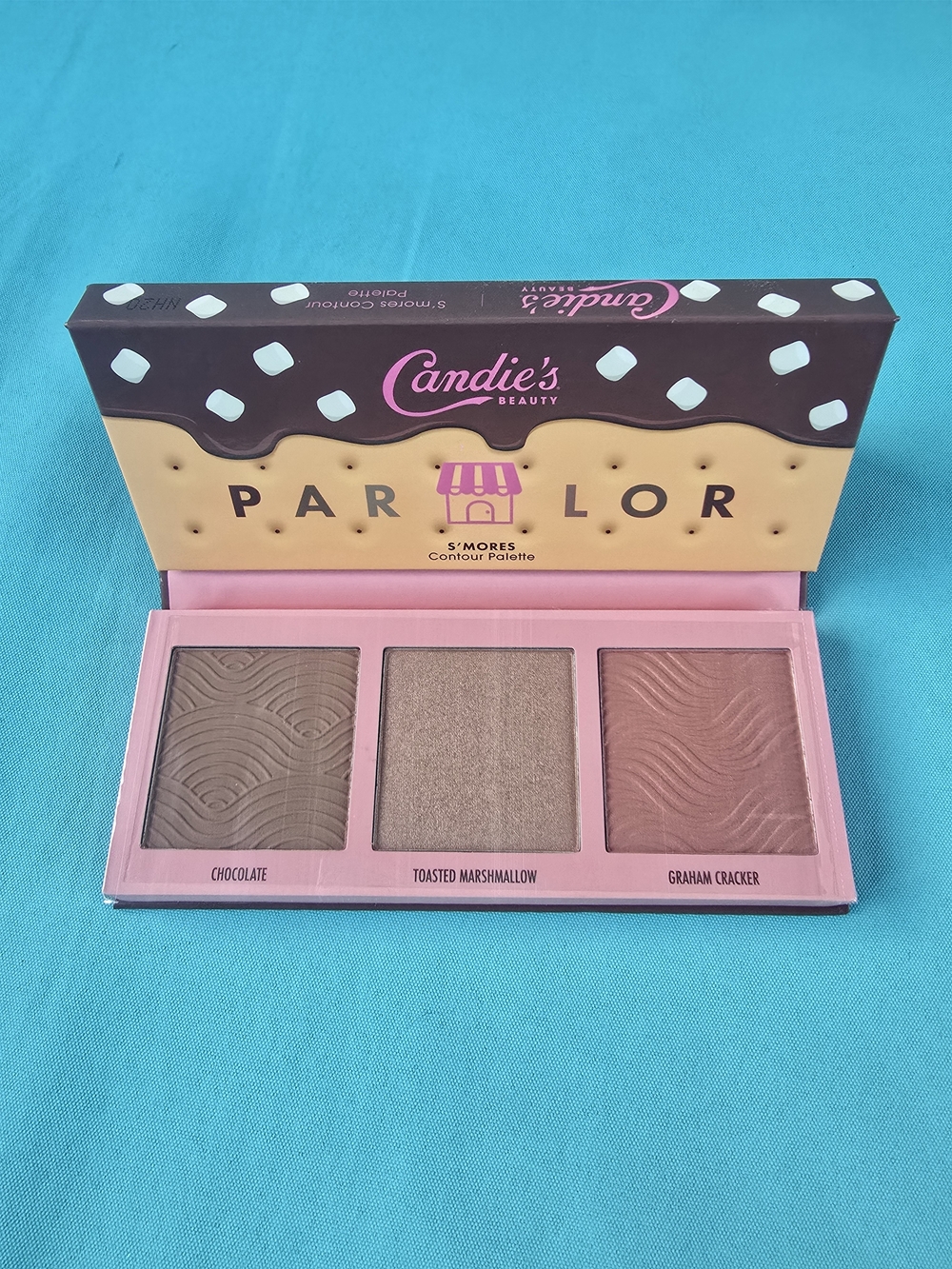 Candie's Parlor S'mores Contour Palette - Neutral Brown & Pink Shades